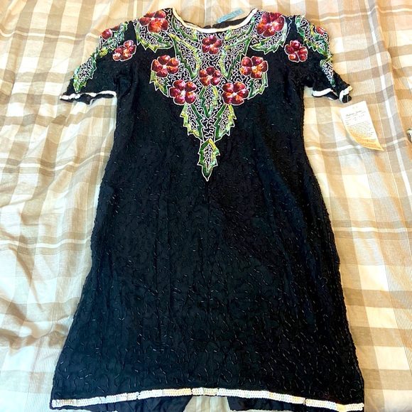 Barbara Jovers Vintage 90s Sequin Dress - Picture 2 of 8